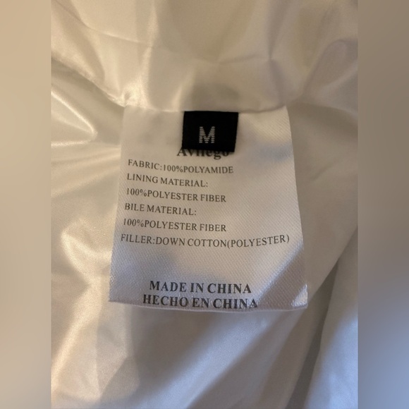 Avilego Longline Puffer Vest | NWT | Cream | Medium - Picture 6 of 7